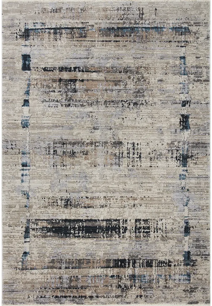 Leigh LEI01 Granite/Slate 6'7" x 9'6" Rug