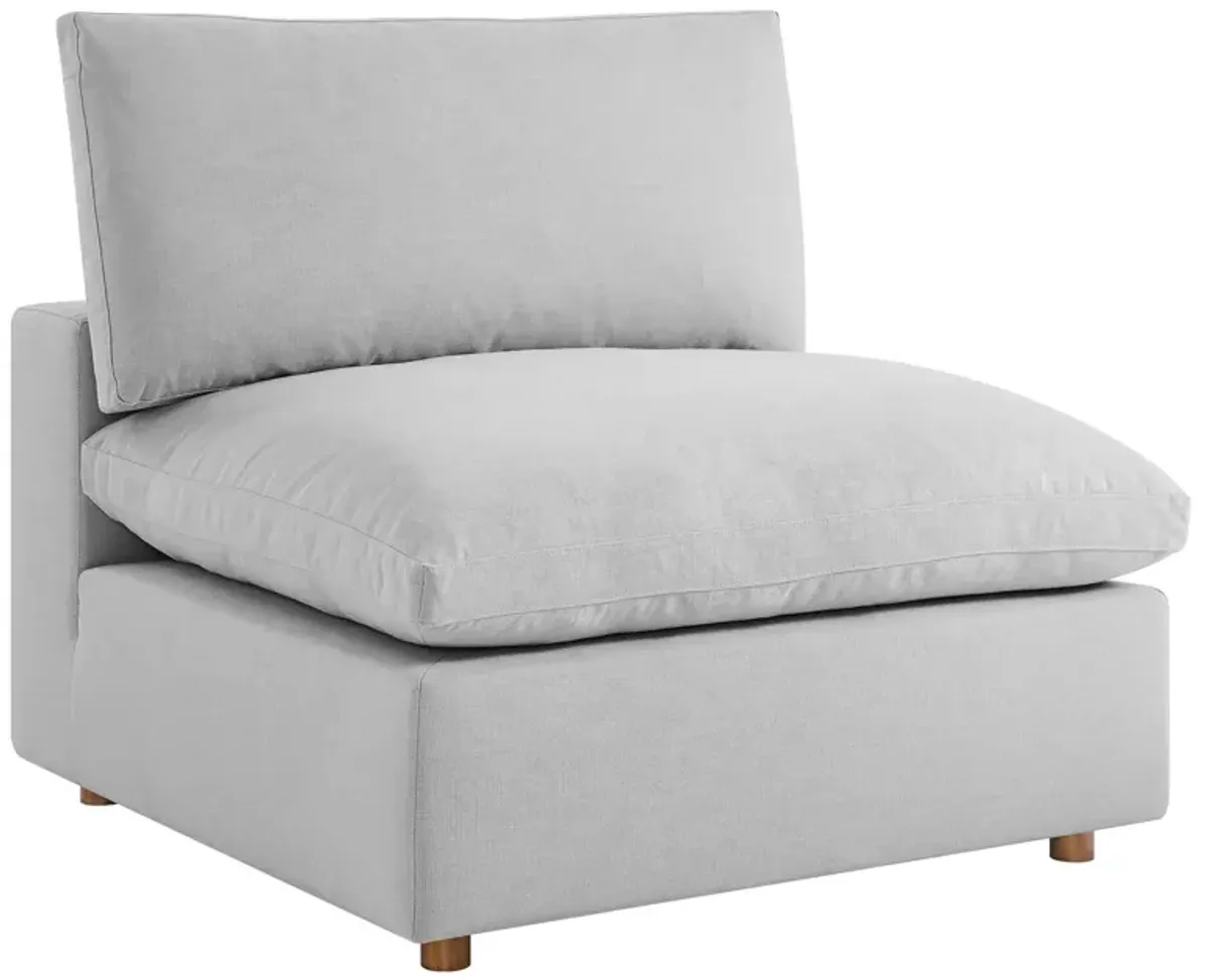 Commix Down Filled Overstuffed 5-Piece Armless Sectional Sofa