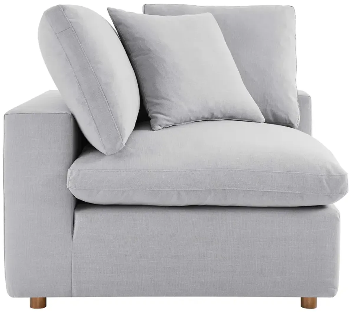 Commix Down Filled Overstuffed 5-Piece Armless Sectional Sofa