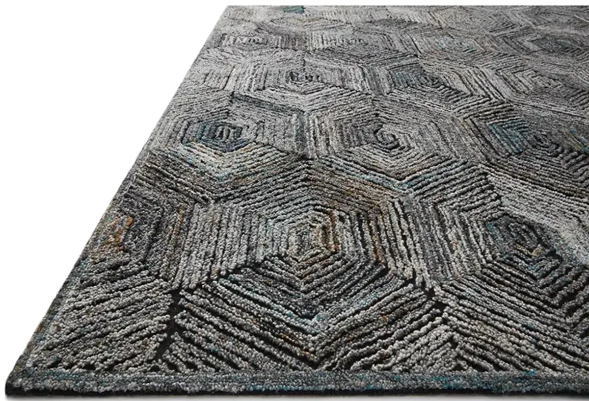 Prescott PRE02 Metal 3'6" x 5'6" Rug