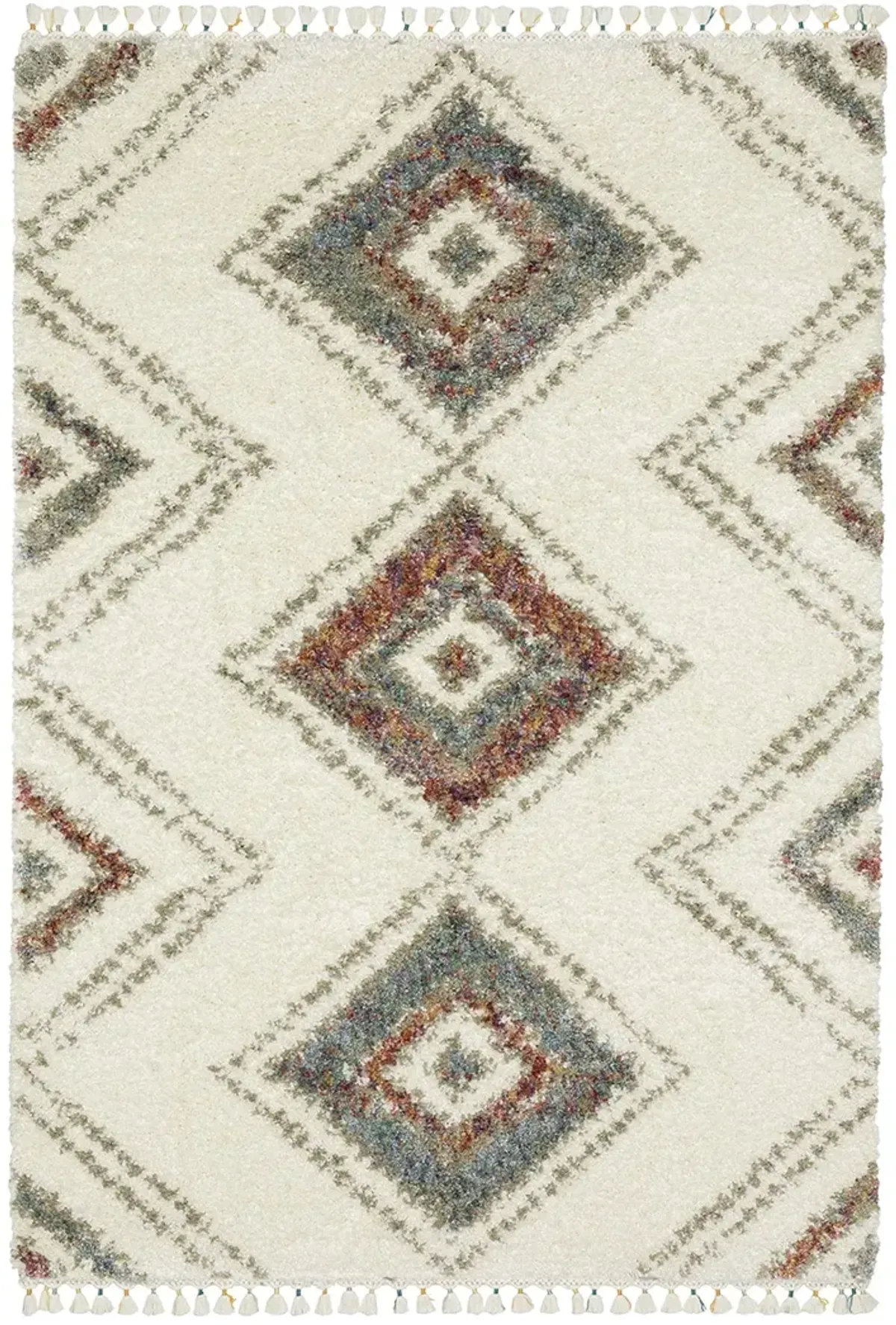 Axis 3'10" x 5'5" Ivory Rug