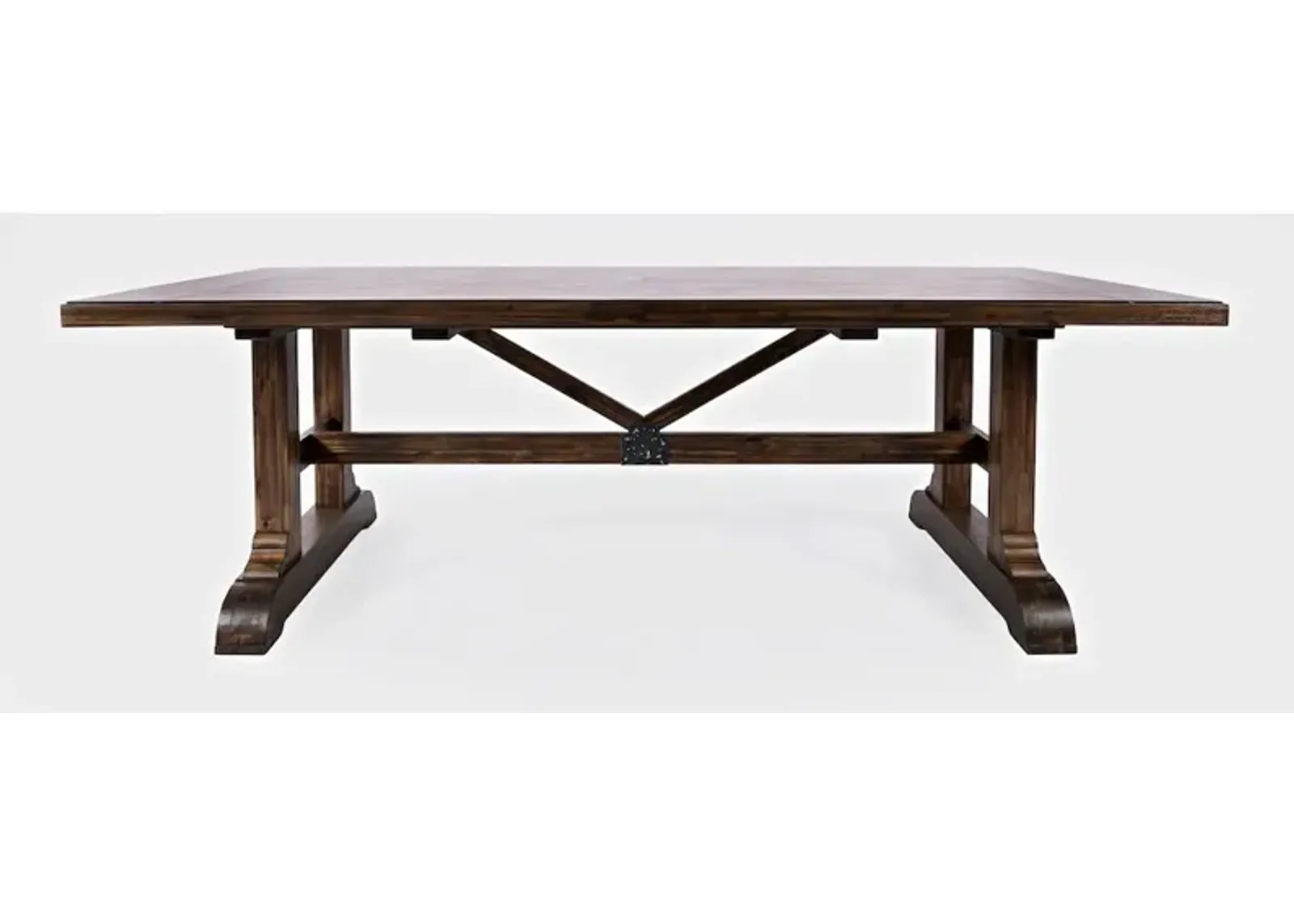 Jofran Bakersfield Mission Style  110'' Dining Table with Extension