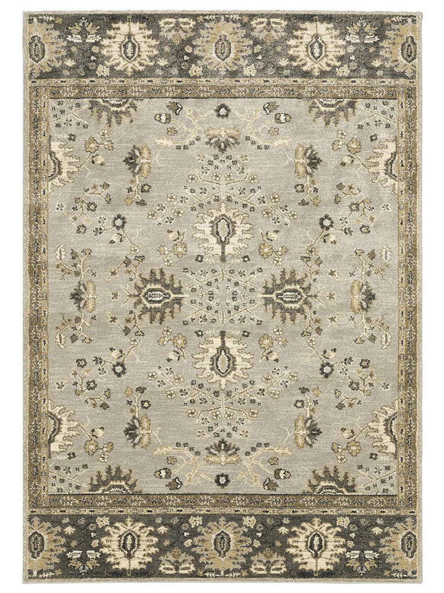 Florence 7'10" x 10'10" Blue Rug