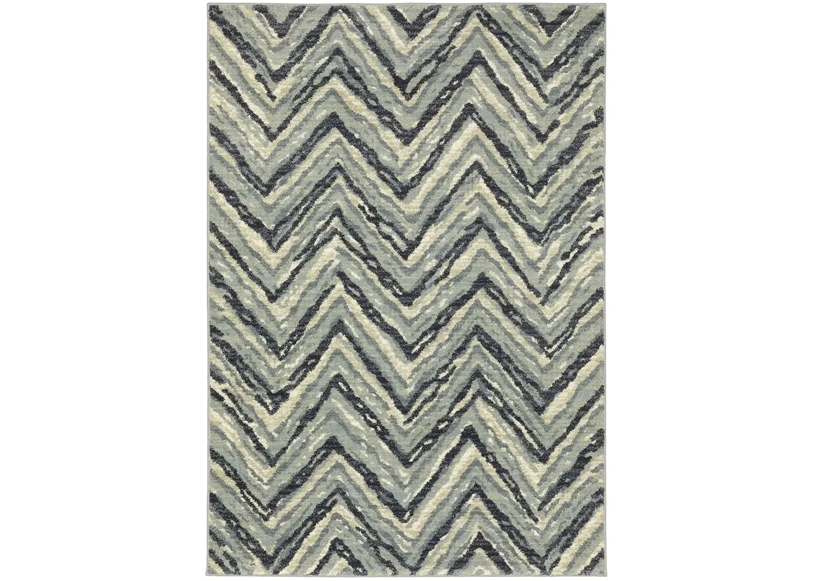 Seneca 2'3" x 7'6" Blue Rug