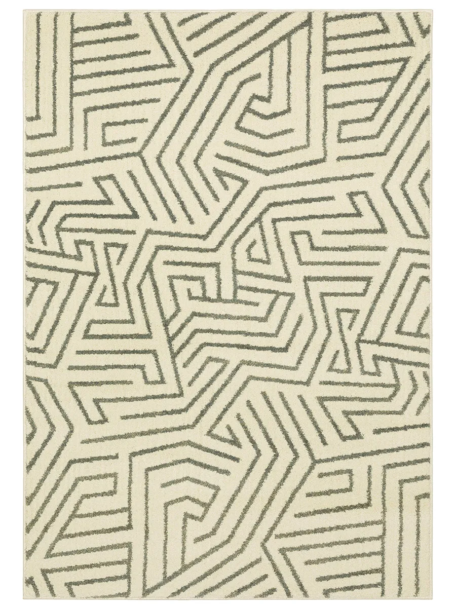 Seneca 9'10" x 12'10" Beige Rug