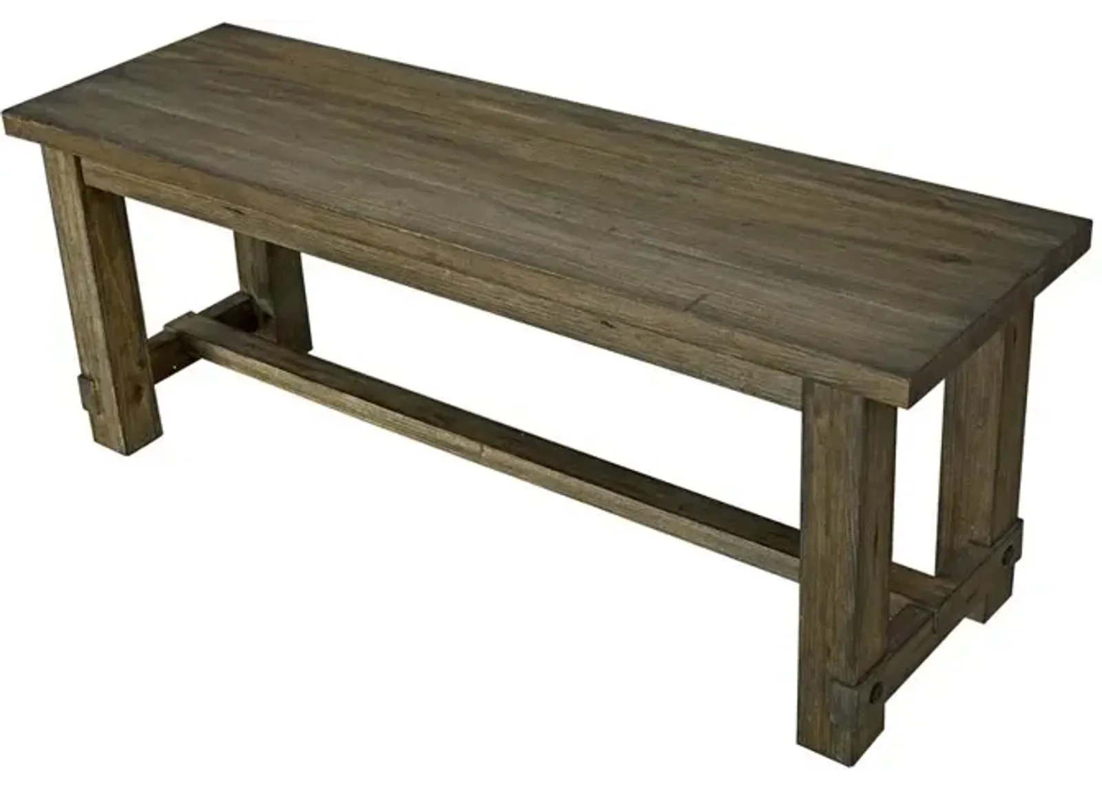 Belen Kox Salvage Mahogany Bench, Belen Kox