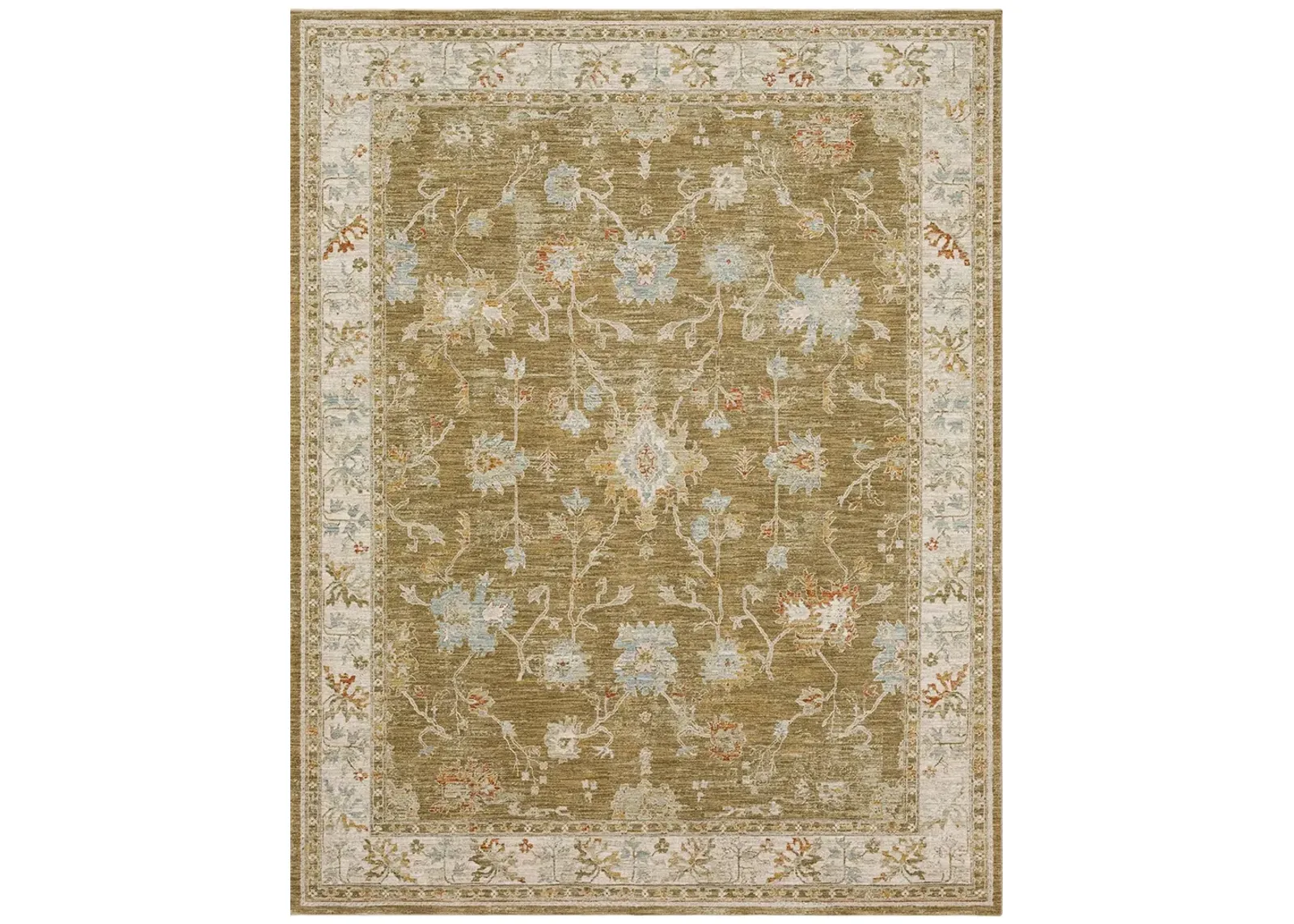 Adalia Iznik Brown 9' X 12' 2" Rug