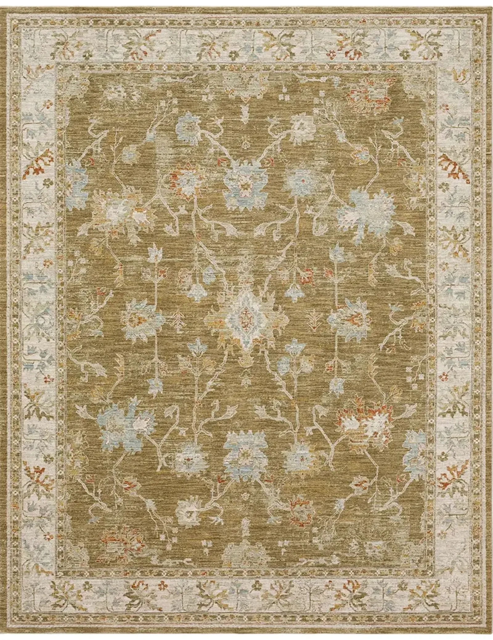 Adalia Iznik Brown 9' X 12' 2" Rug