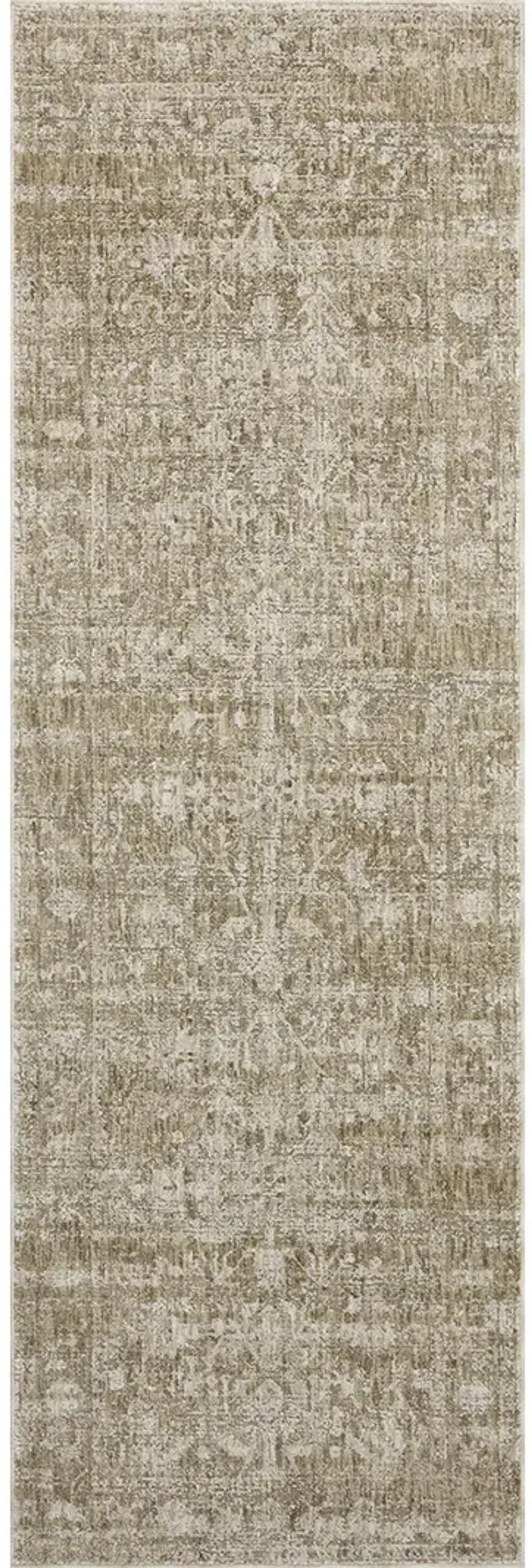 Honora Khaki/Beige 2'7" x 8'0" Runner Rug by Amber Lewis x Loloi