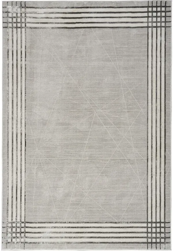 Desire DSR01 Gray/Silver 6' x 9' Rug
