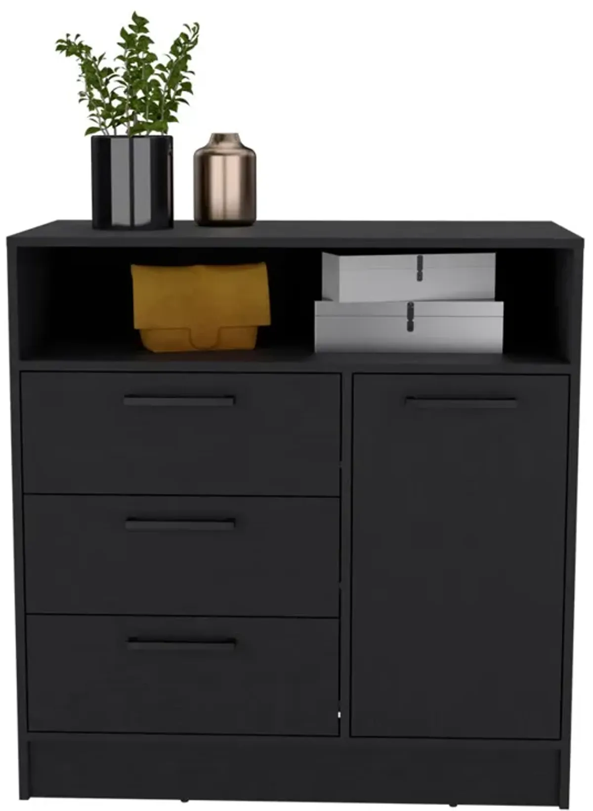 Drawer Dresser Torrey, Bedroom, Black