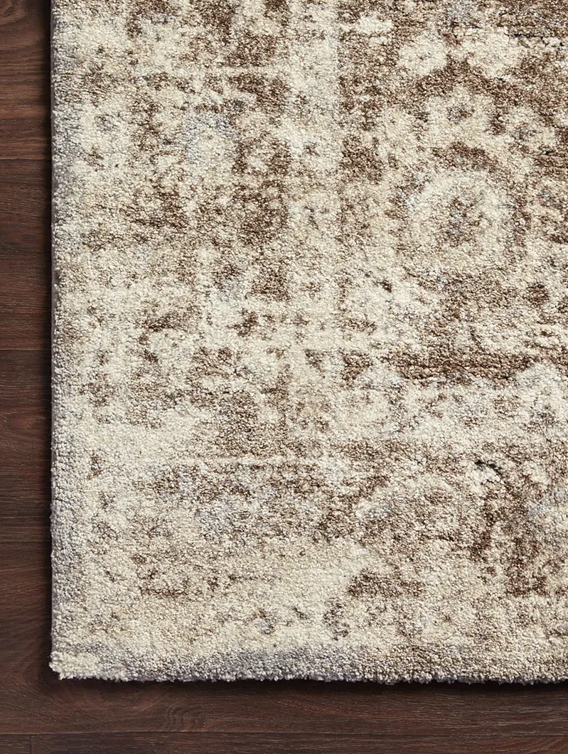 Theory THY06 Mocha/Natural 7'10" x 10'10" Rug