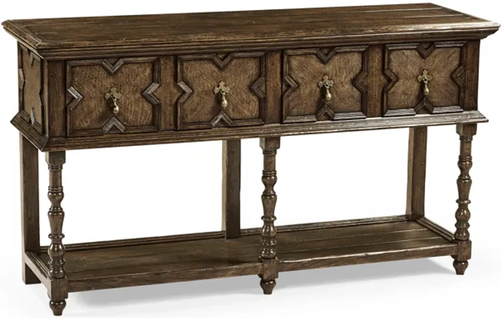 Tudor Style Dark Oak Buffet