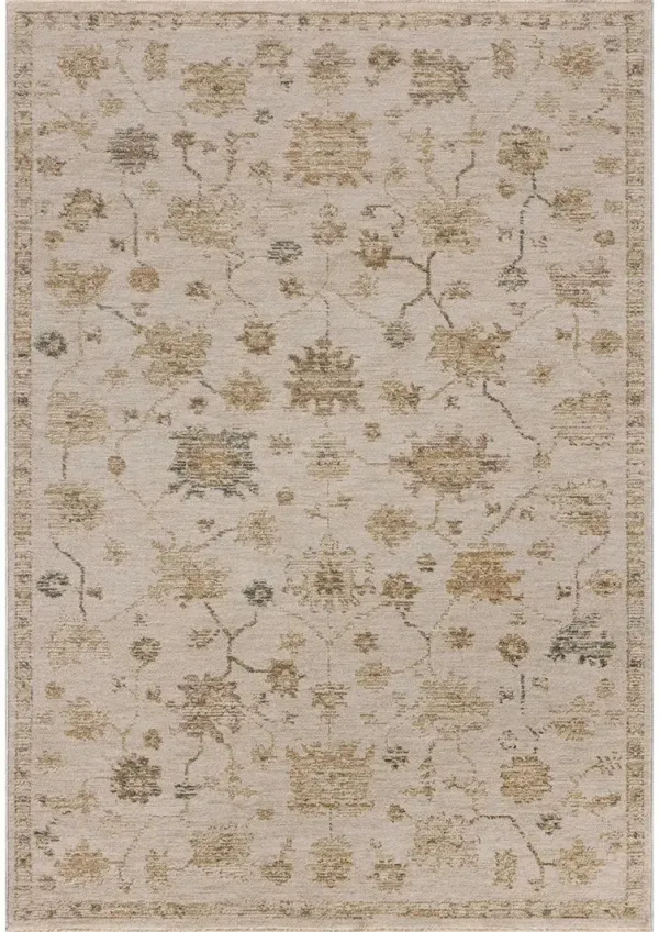 Willa Bone/Multi 5'3"x5'3" Round Rug