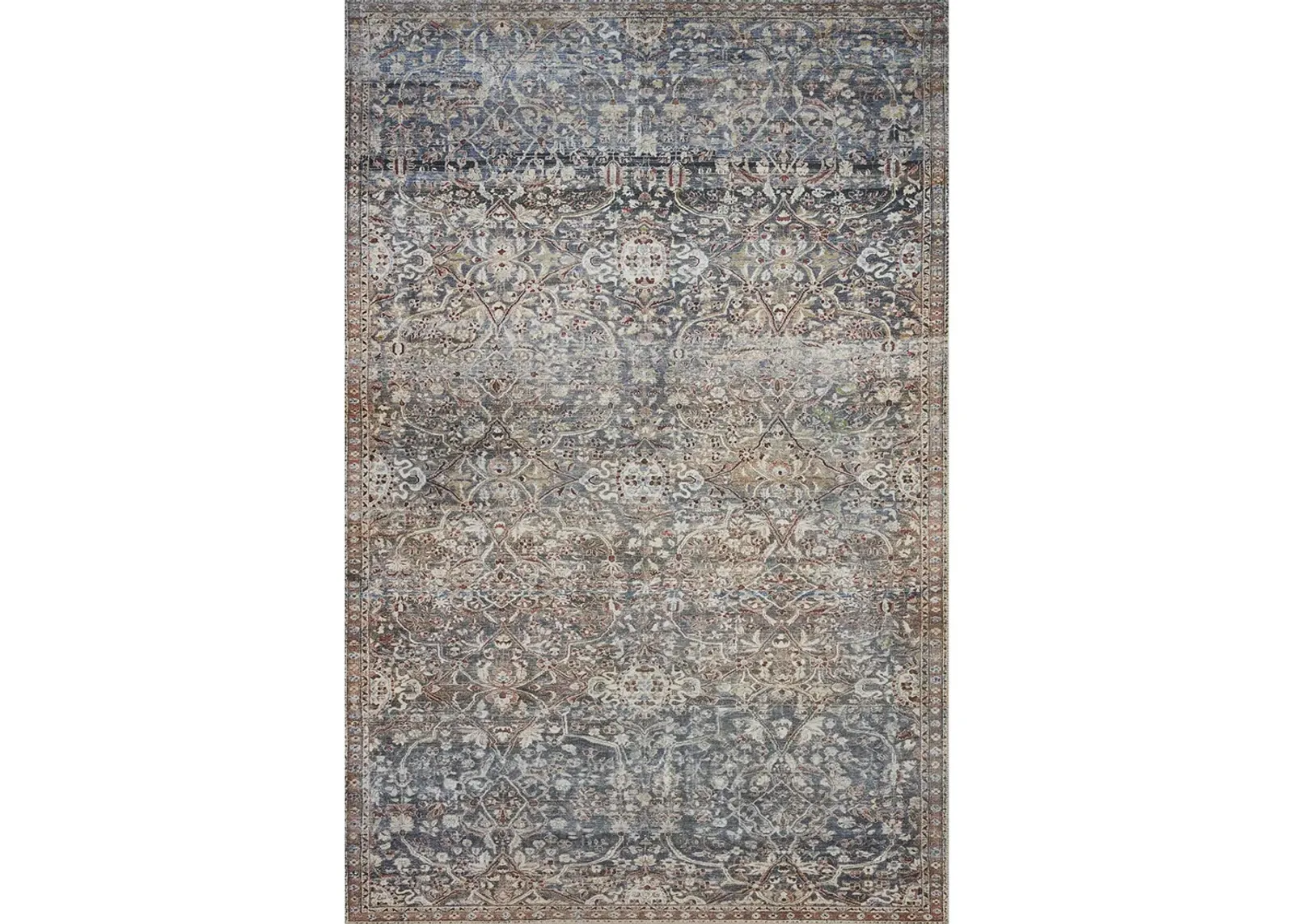 Jules JUL06 Denim/Spice 8'6" x 11'6" Rug by Chris Loves Julia × Loloi