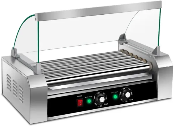18 Hot Dog 7 Roller Grill Commercial Cooker