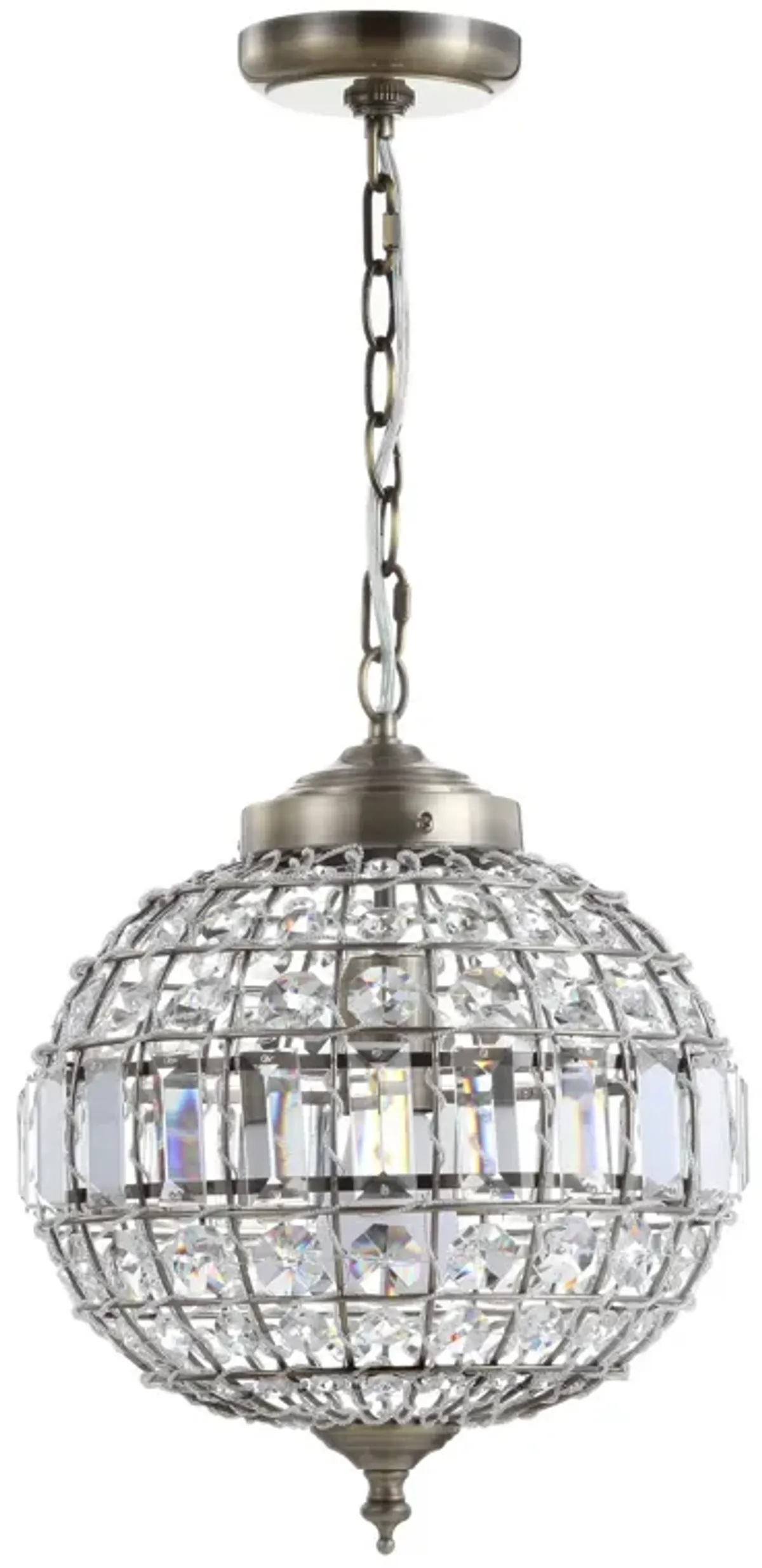 Georgina Crystal/Metal LED Pendant Pendant