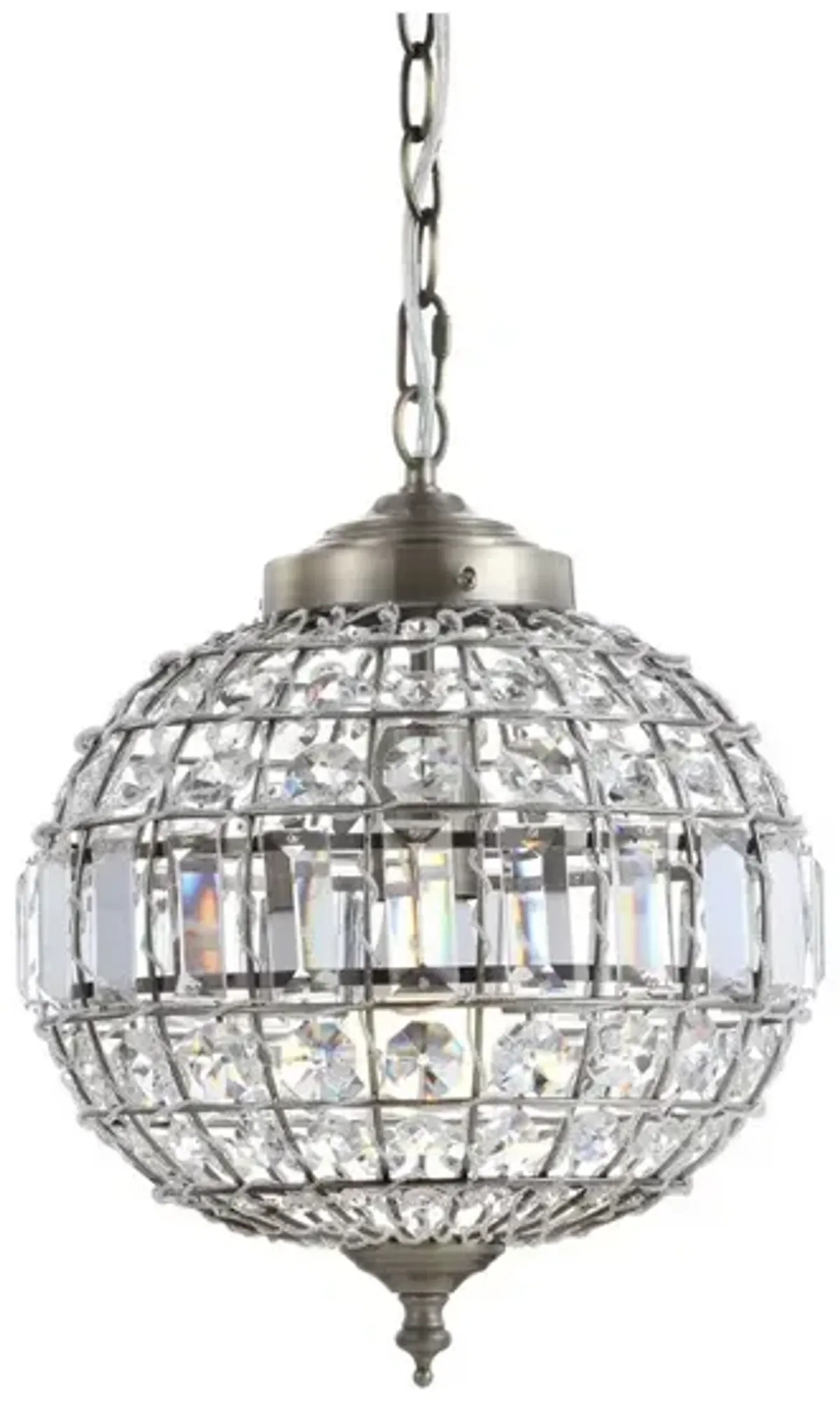 Georgina Crystal/Metal LED Pendant Pendant