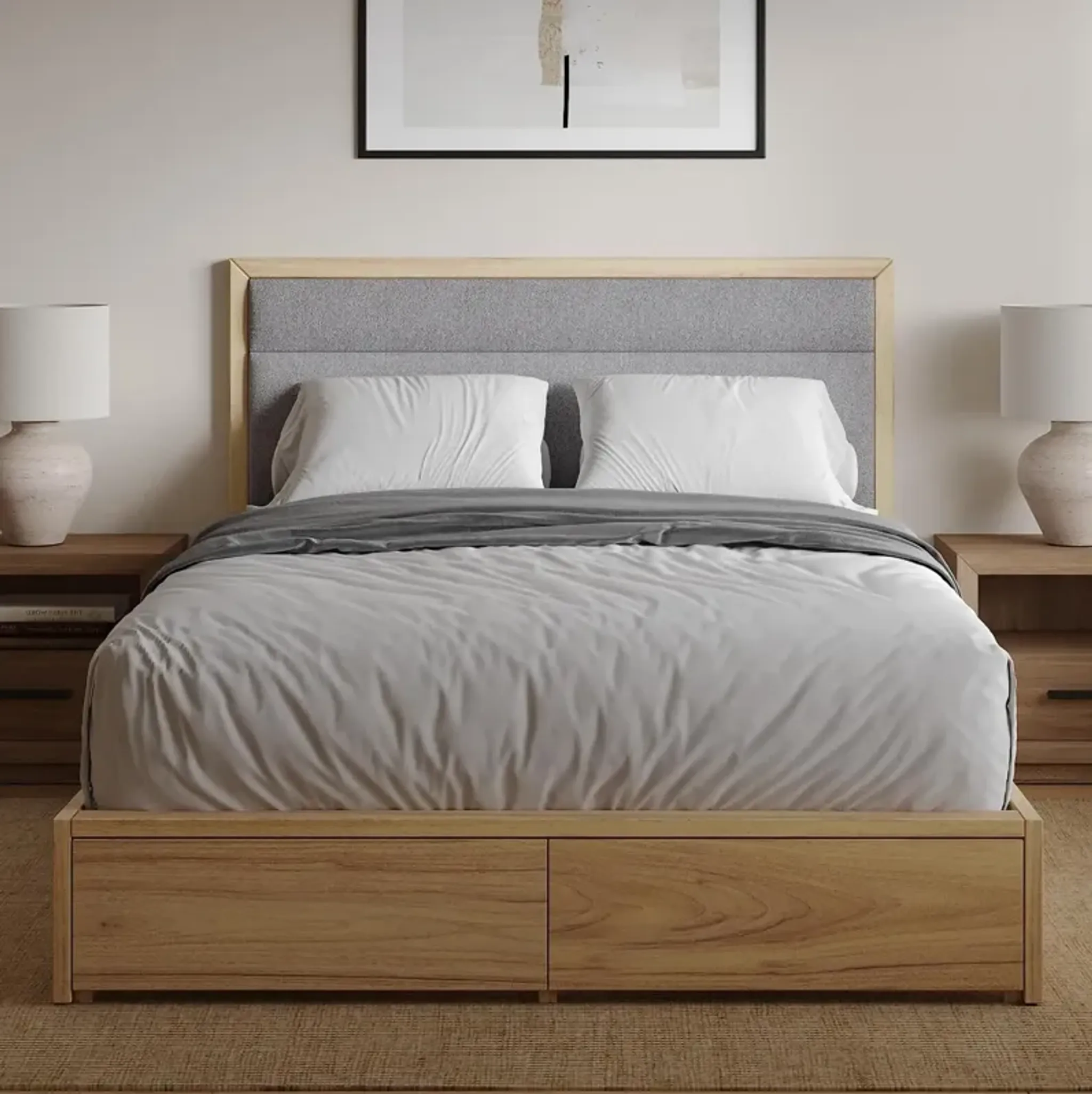Adams Queen Storage Bed Mathis Home | Furniture.com
