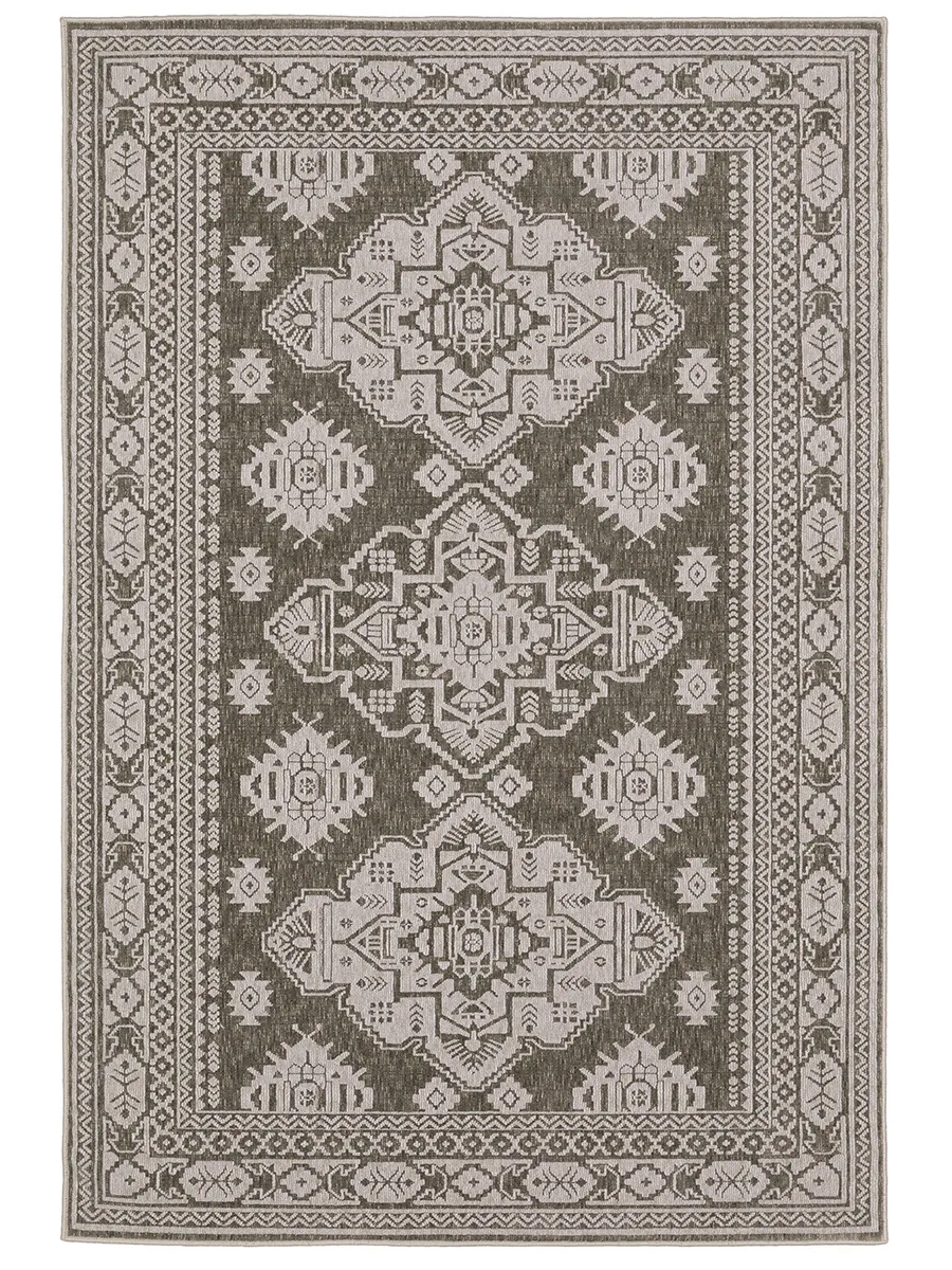 Intrigue 7'10" x 10'10" Grey Rug