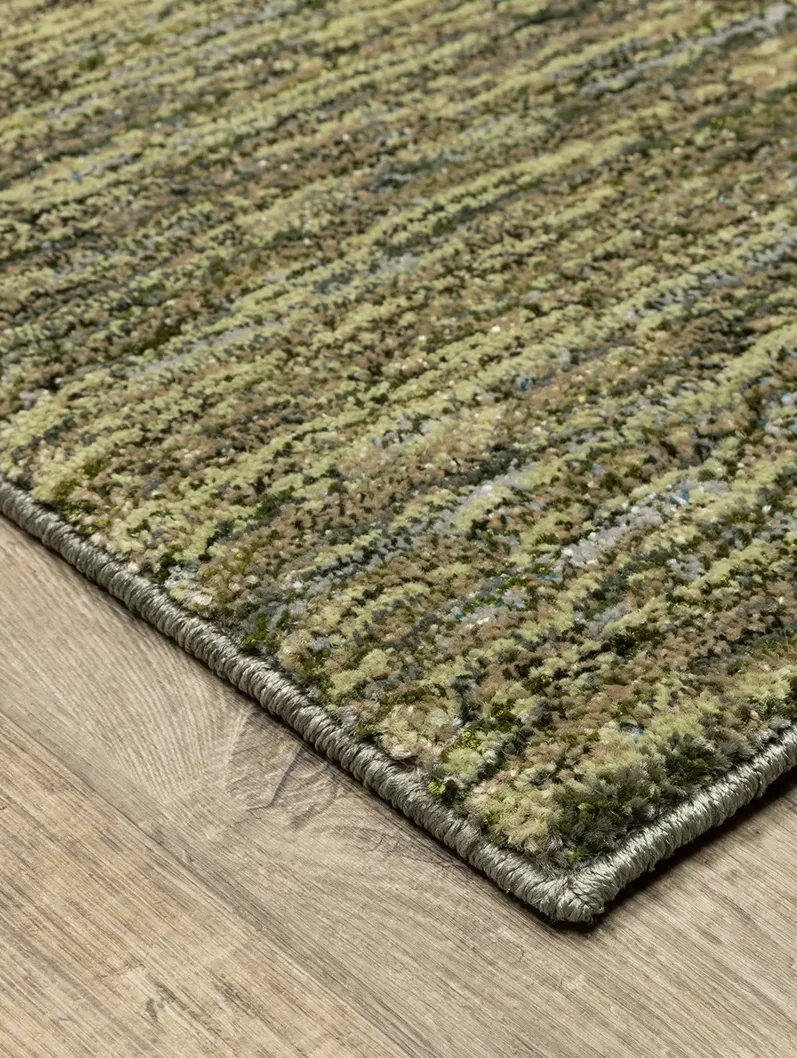 Strada 8'6" x 11'7" Green Rug