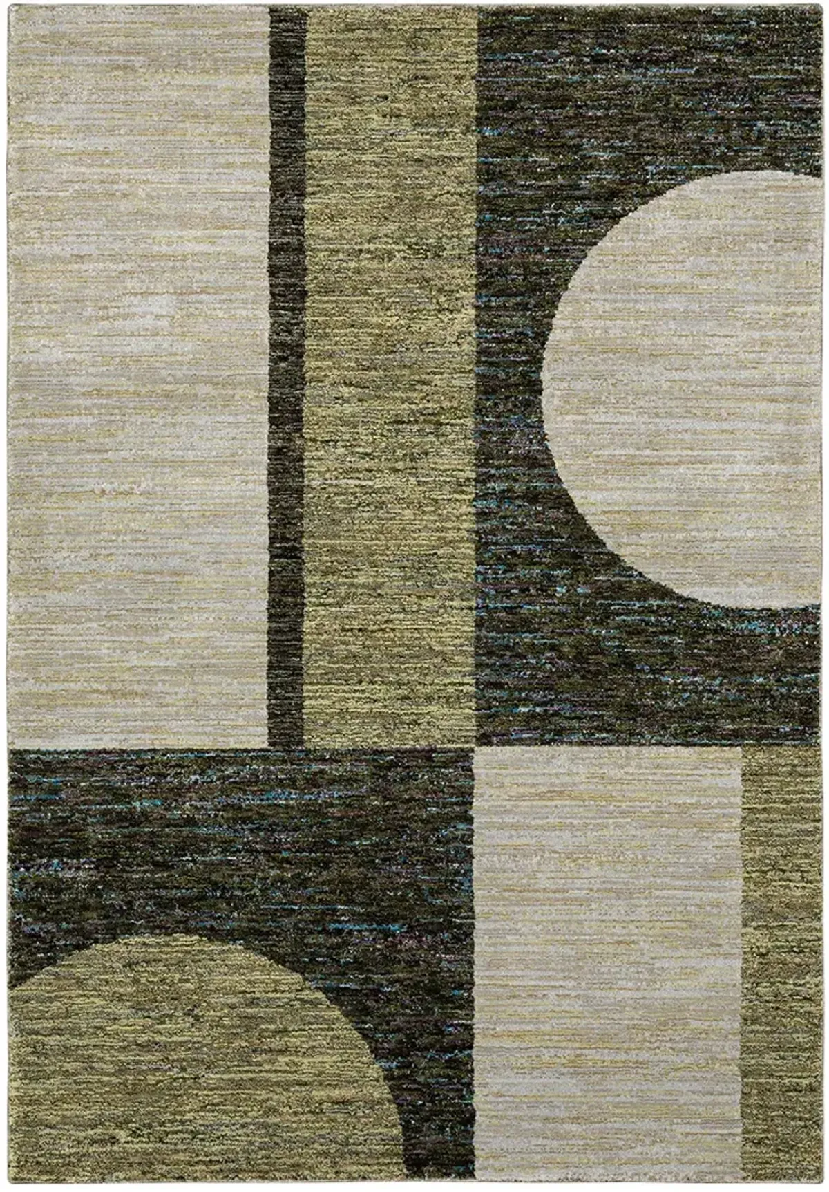 Strada 8'6" x 11'7" Green Rug