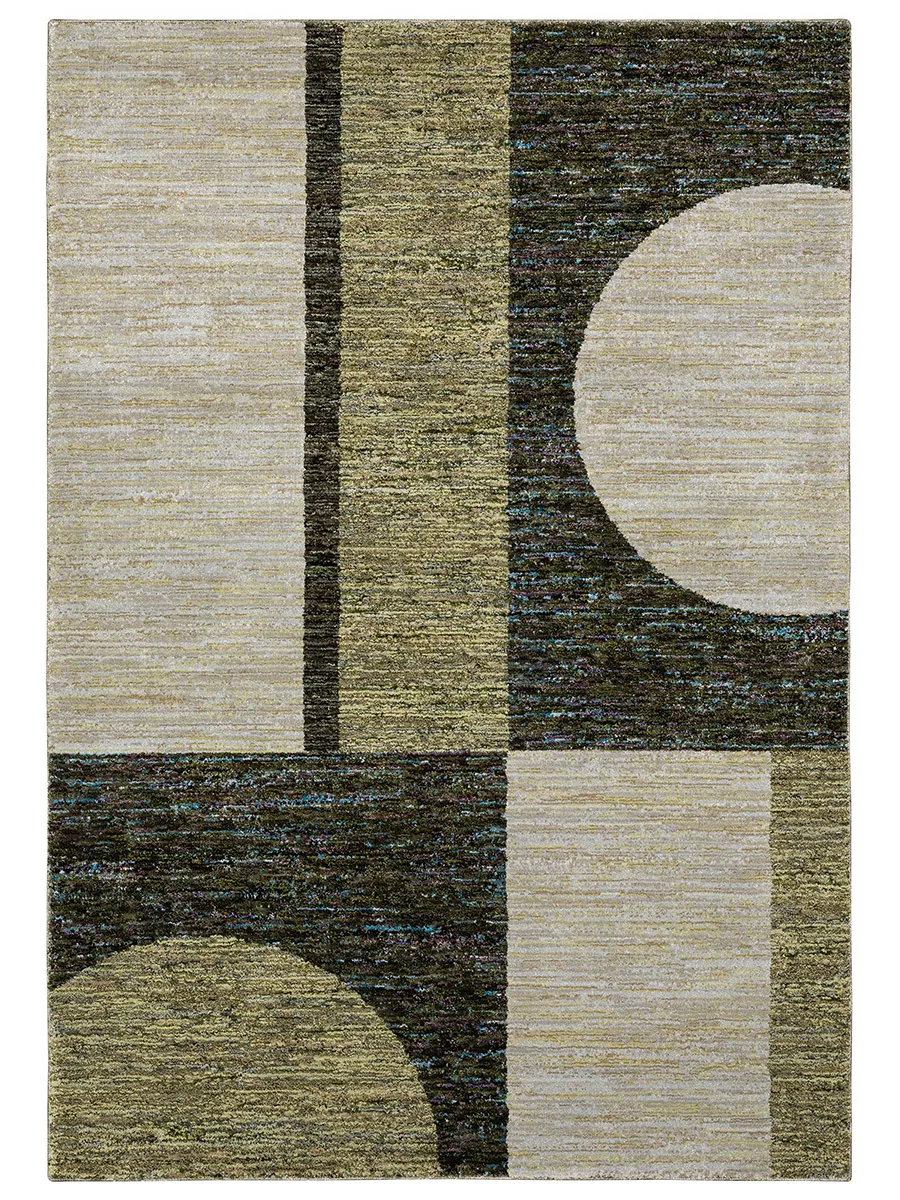 Strada 8'6" x 11'7" Green Rug