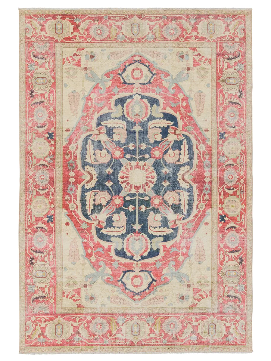 Boheme Kadi Red 2'6" x 8' Runner Rug