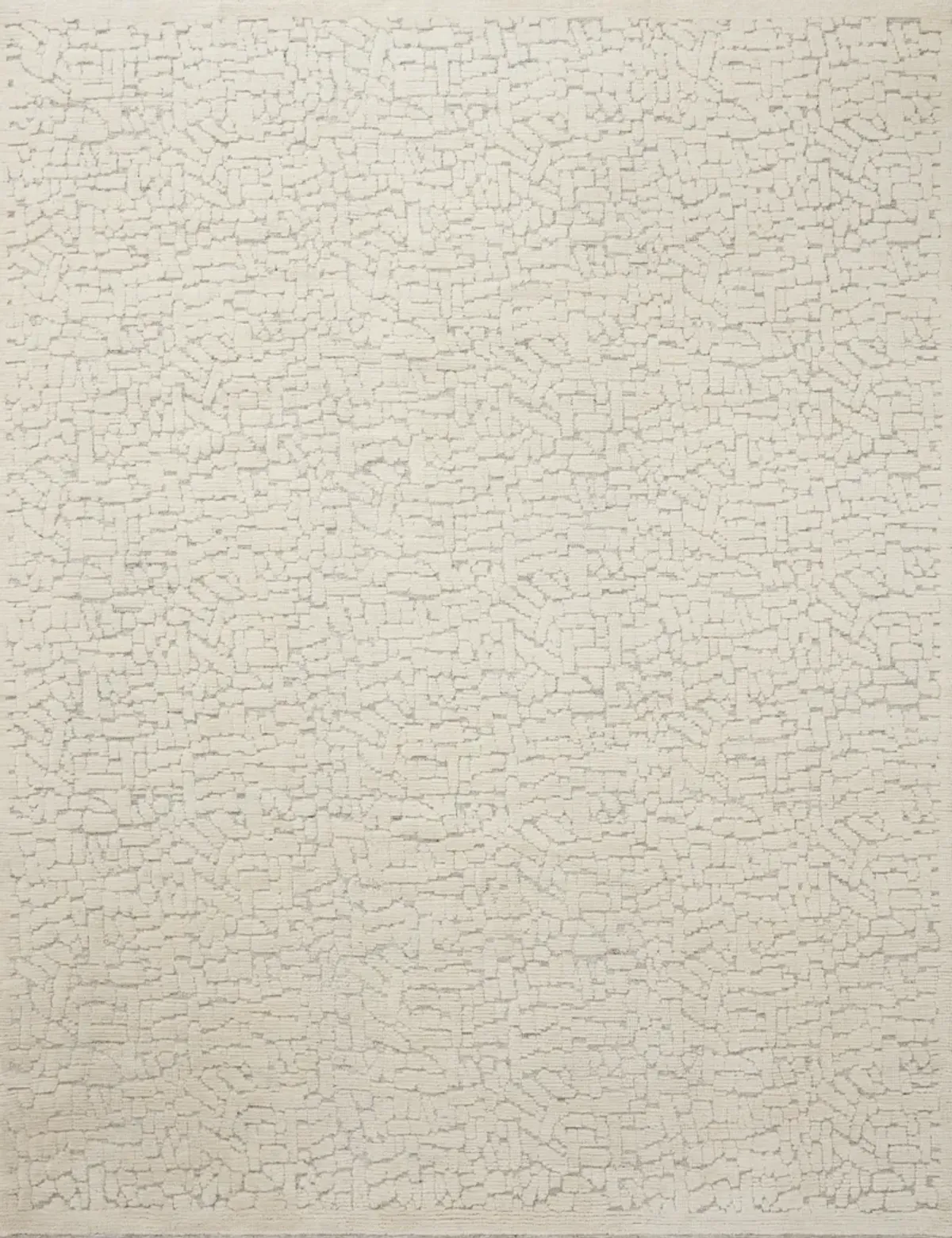 Harrison HAR03 Ivory/Silver 9'6" x 13'6" Rug