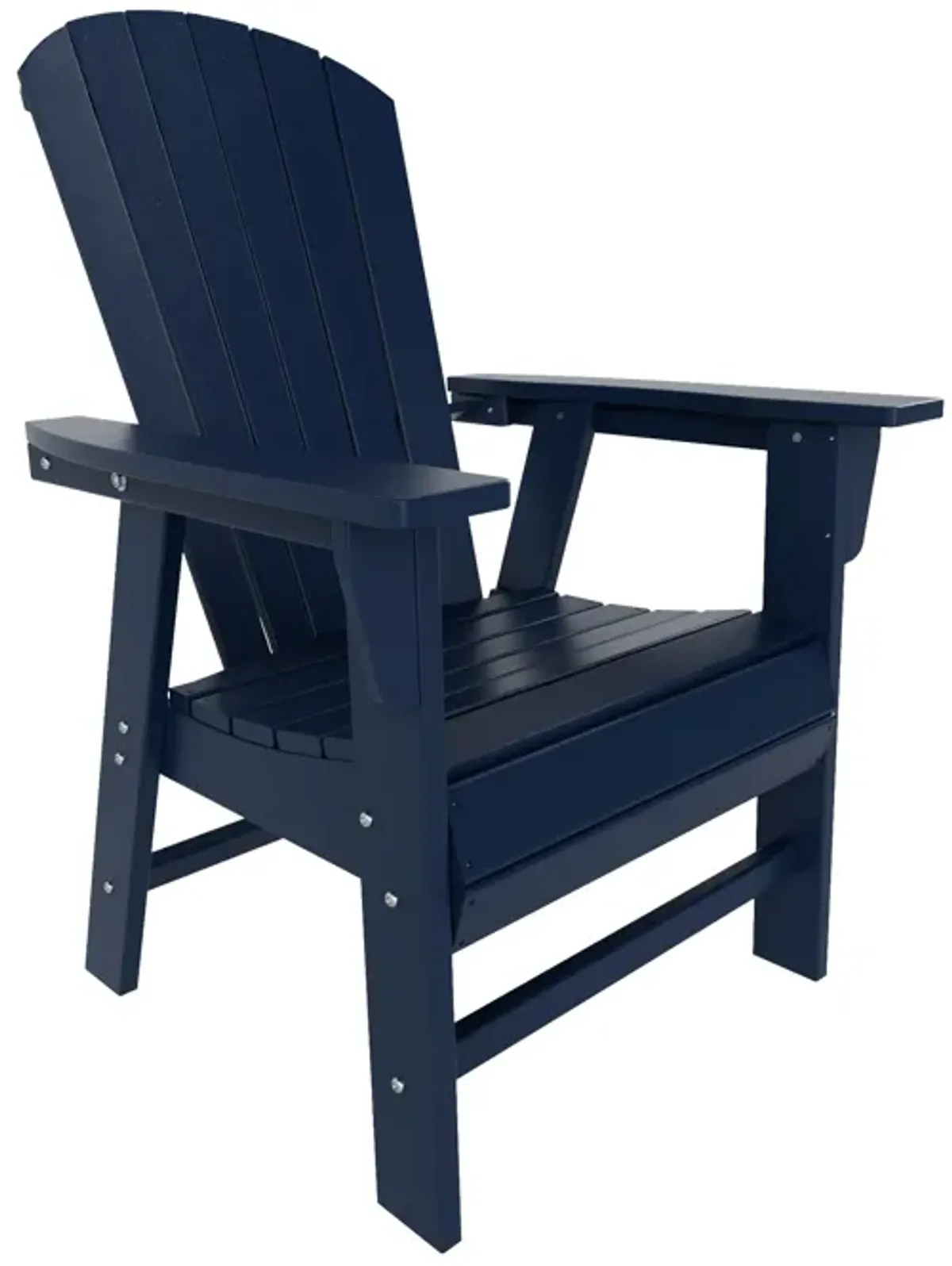 WestinTrends Outdoor Patio Shell-back Adirondack Dining Chair