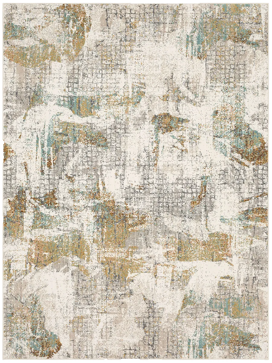 Epiphany Merce Alabaster 5' 3" X 7' 10" Rug