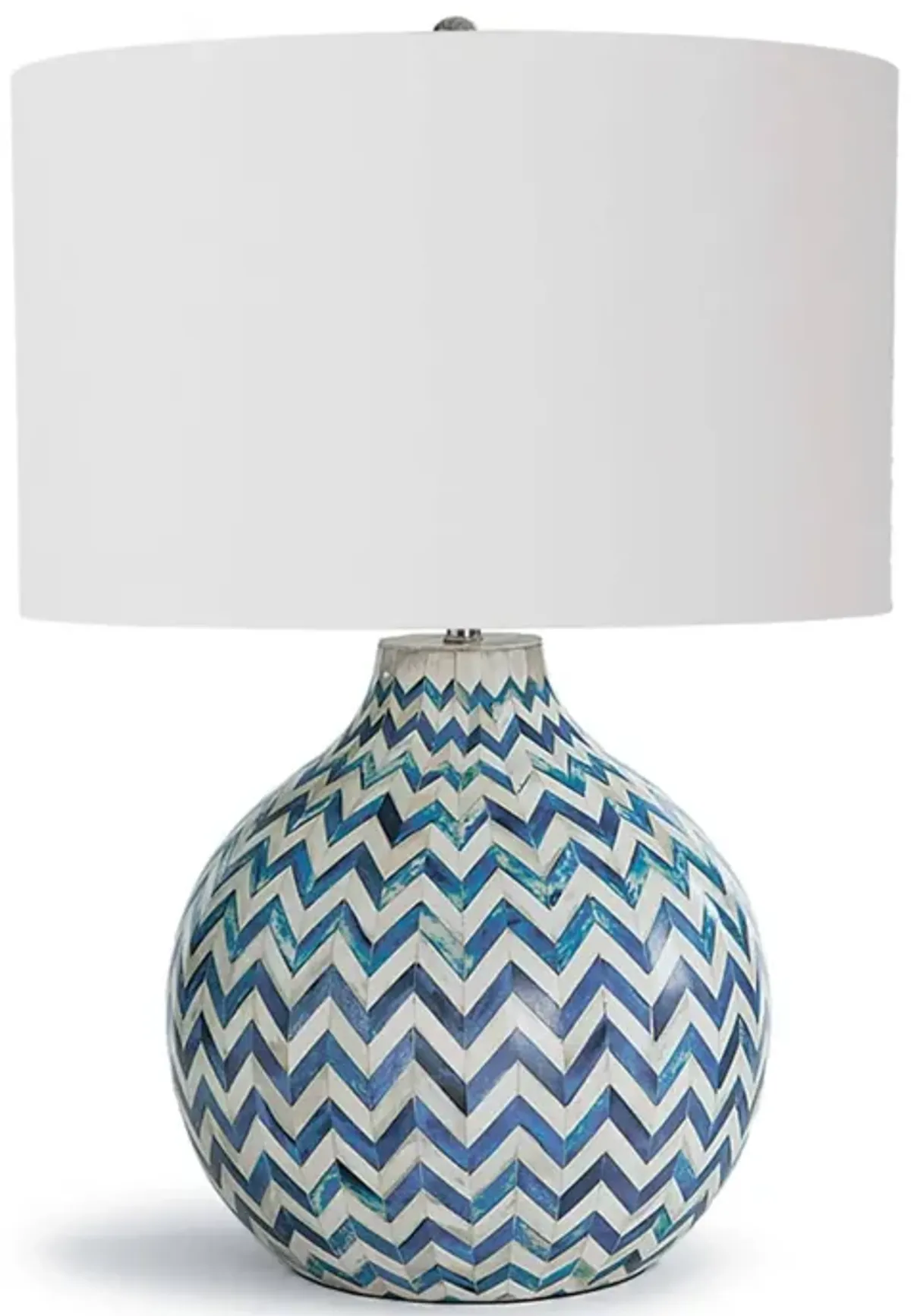 Chevron Bone Table Lamp