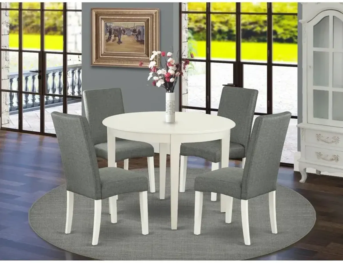 Dining Room Set Linen White