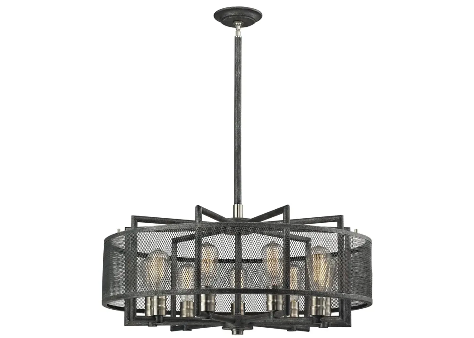 Slatington 28'' Wide 9-Light Chandelier