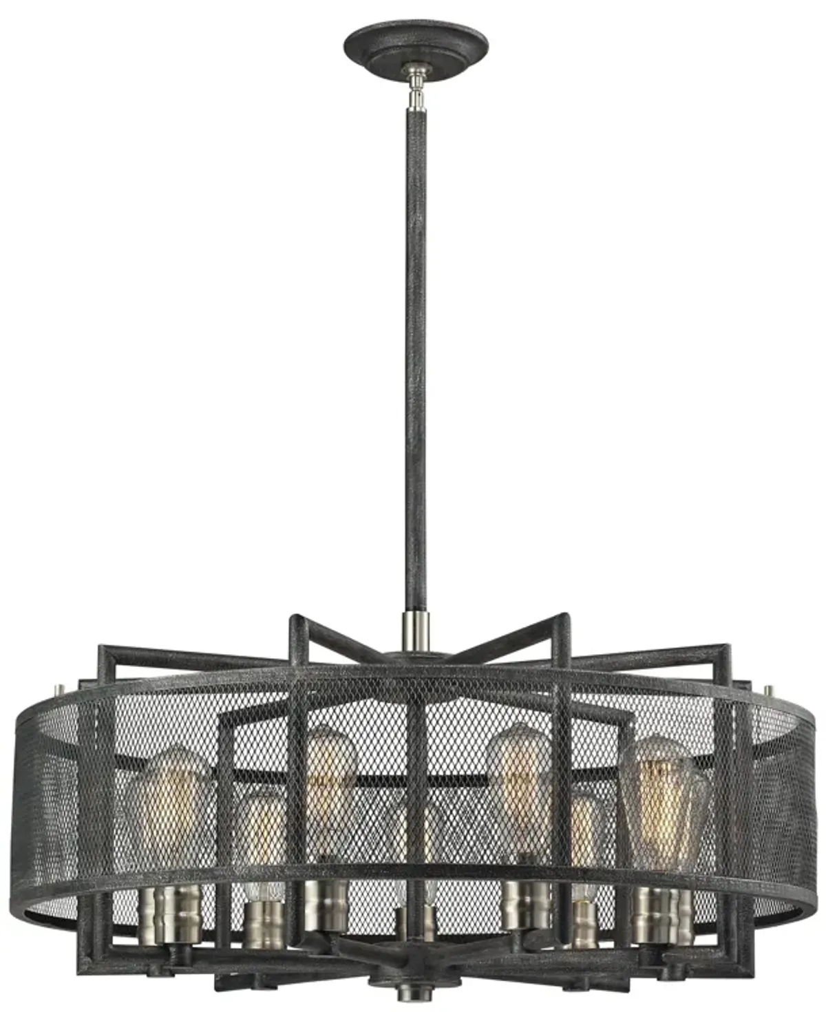 Slatington 28'' Wide 9-Light Chandelier
