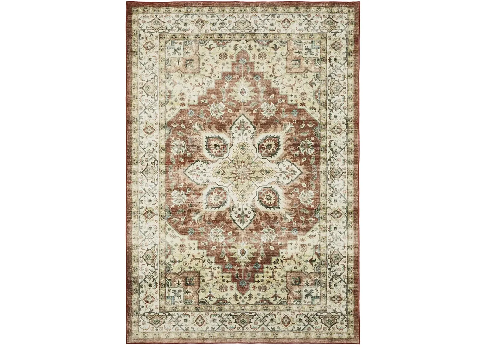 Sumter 3'6" x 5'6" Red Rug