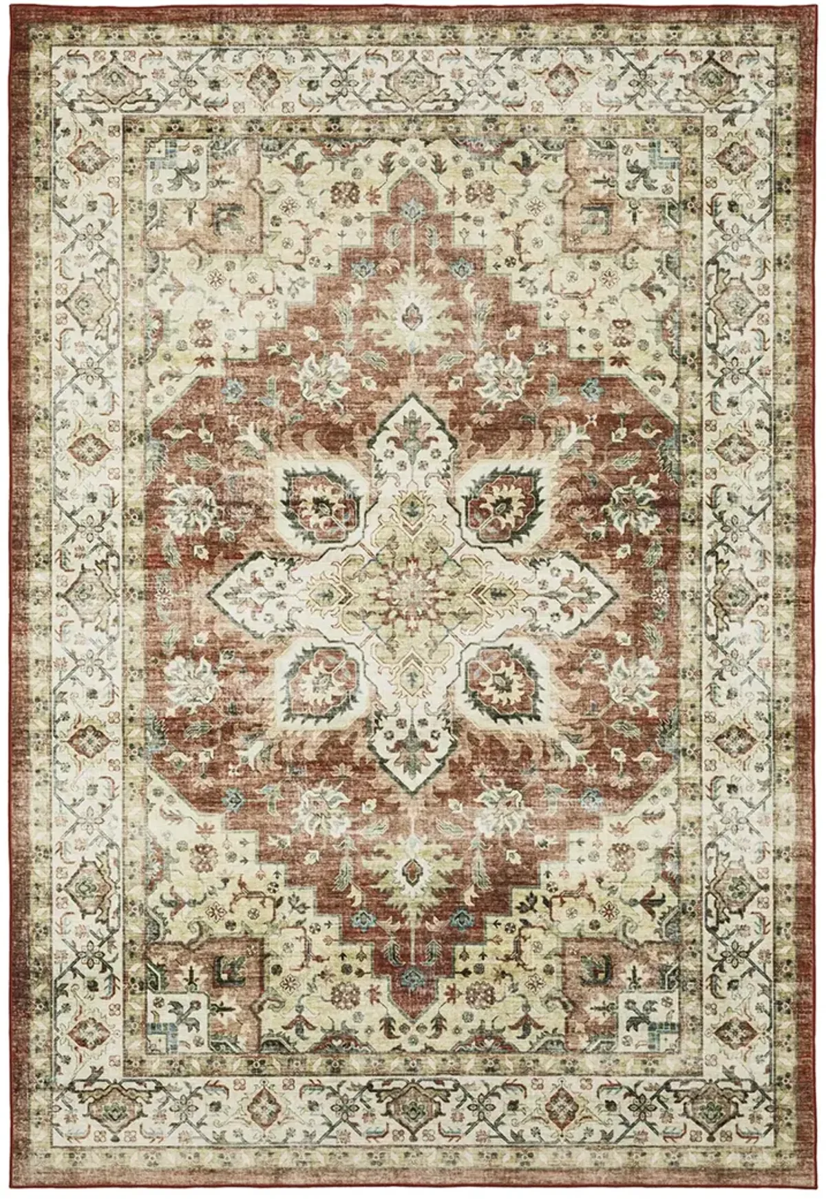 Sumter 3'6" x 5'6" Red Rug