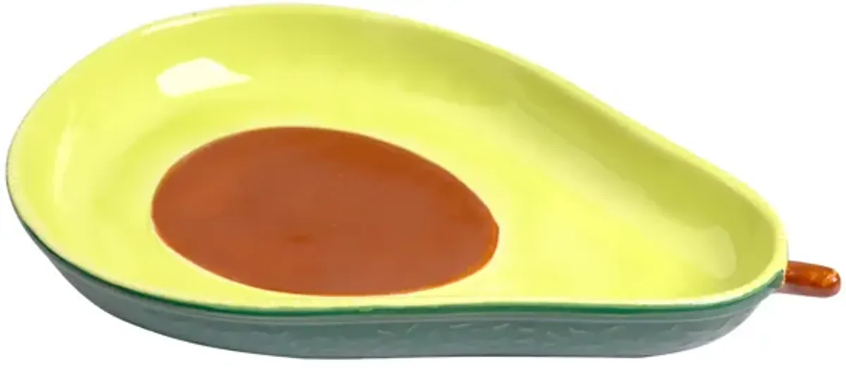 Ceramic Avocado Shape Serving Platter Dish