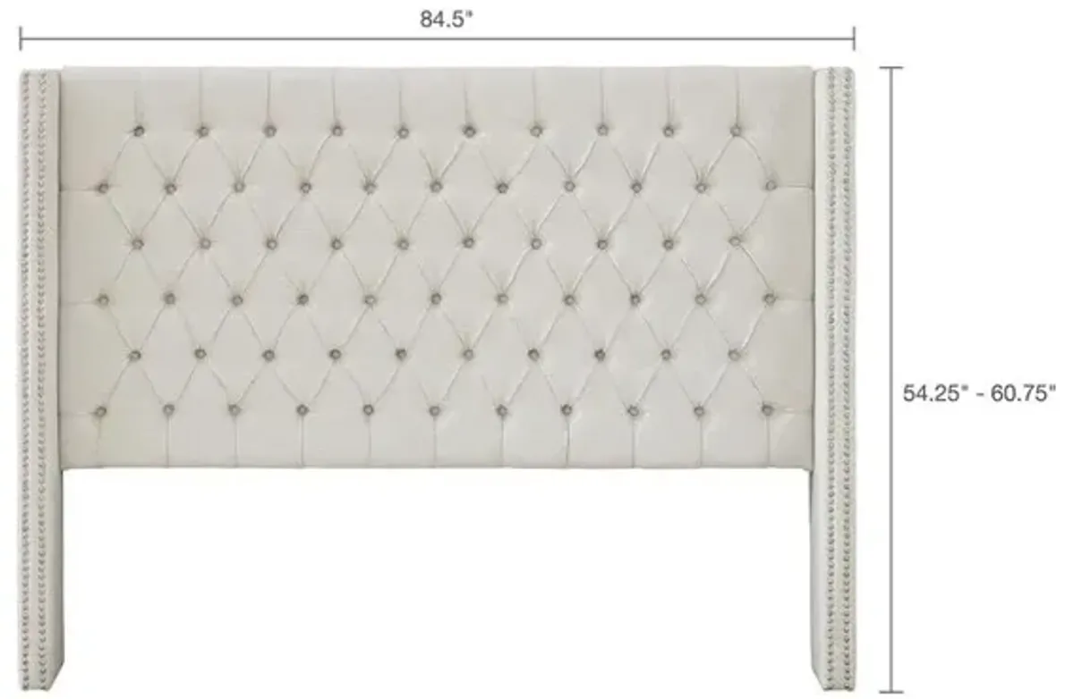 Belen Kox Amelia Queen Upholstered Headboard, Belen Kox