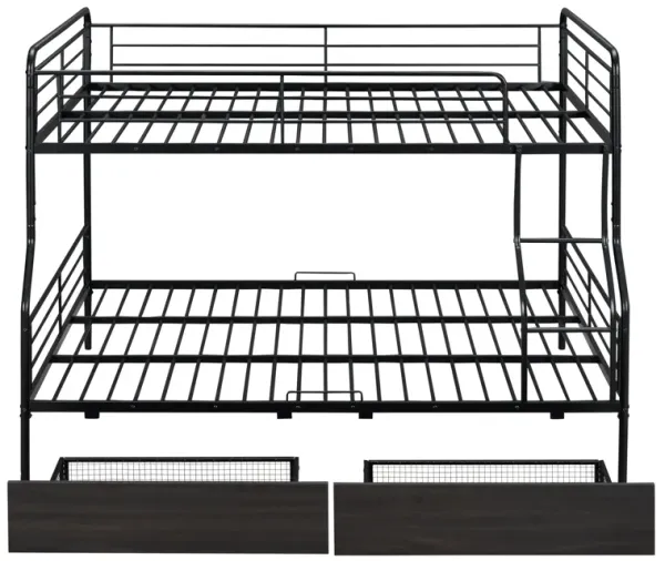 Merax Modern Metal Bunk Bed with 2 Beds