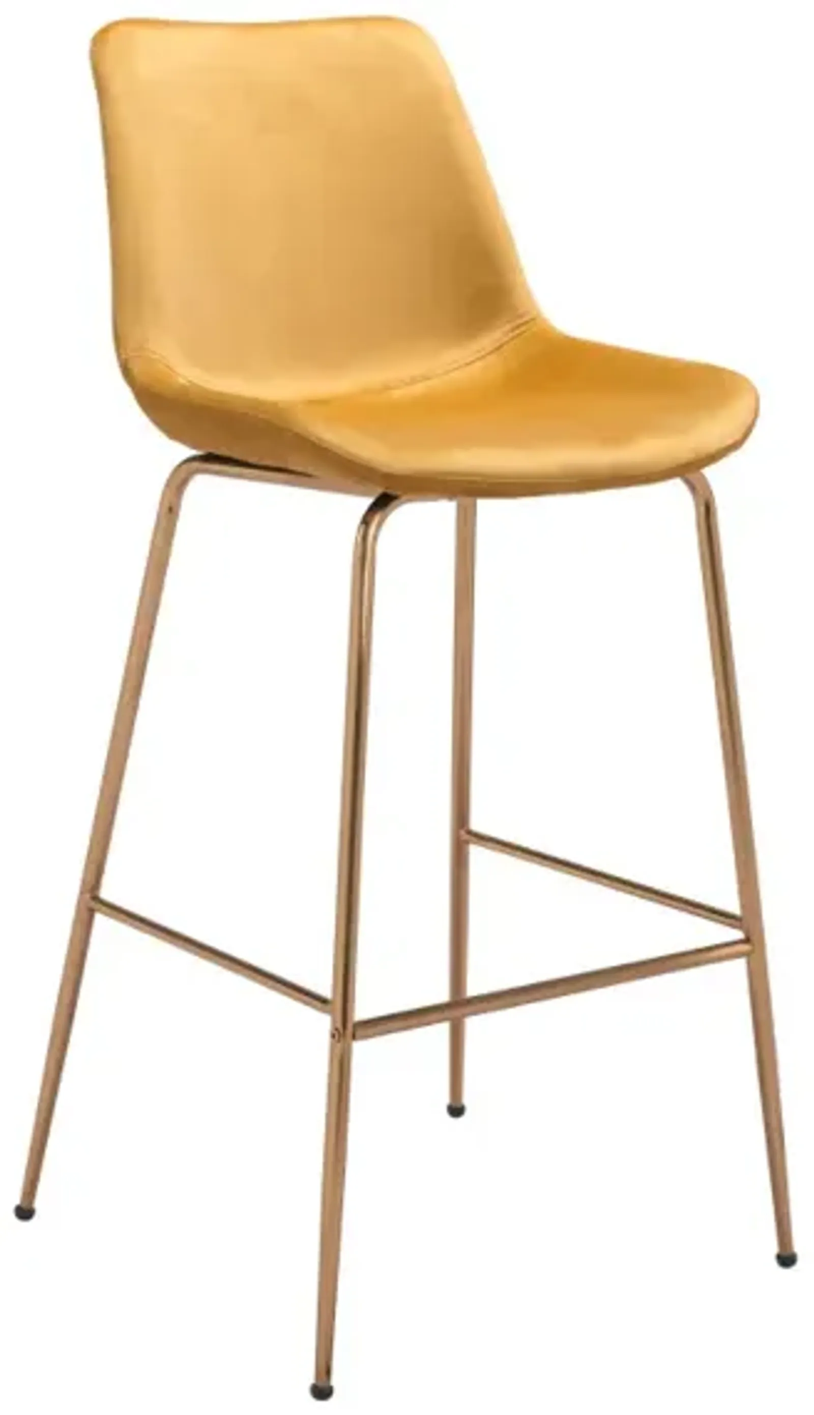 Tony Barstool Yellow & Gold