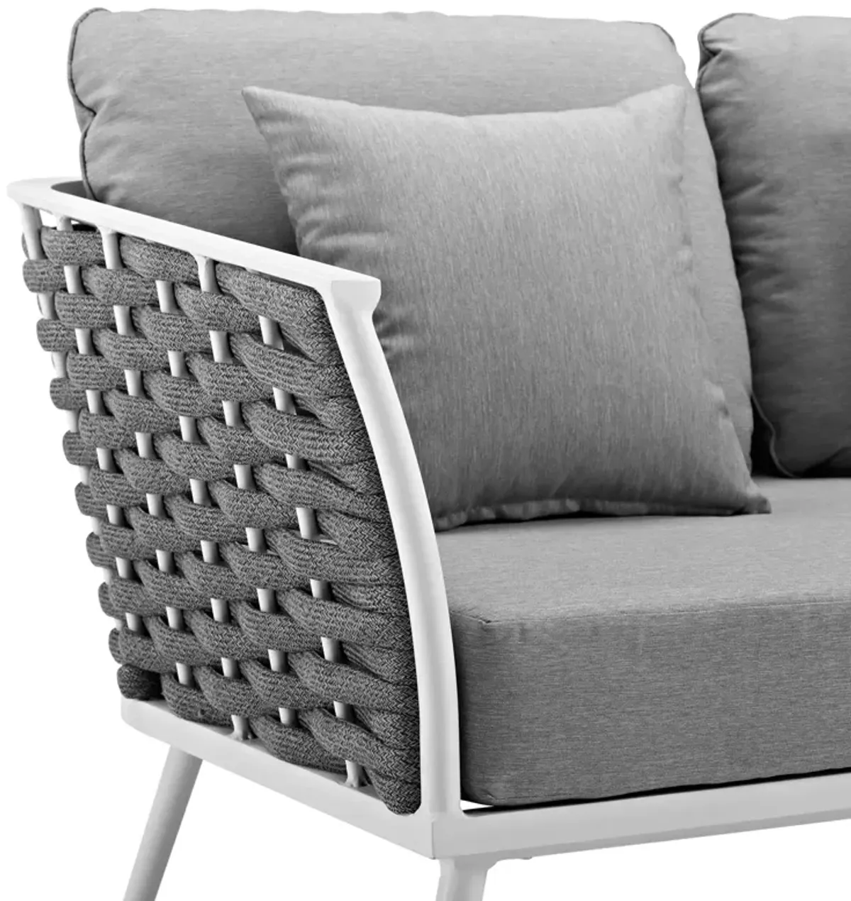 Modway - Stance Outdoor Patio Aluminum Loveseat