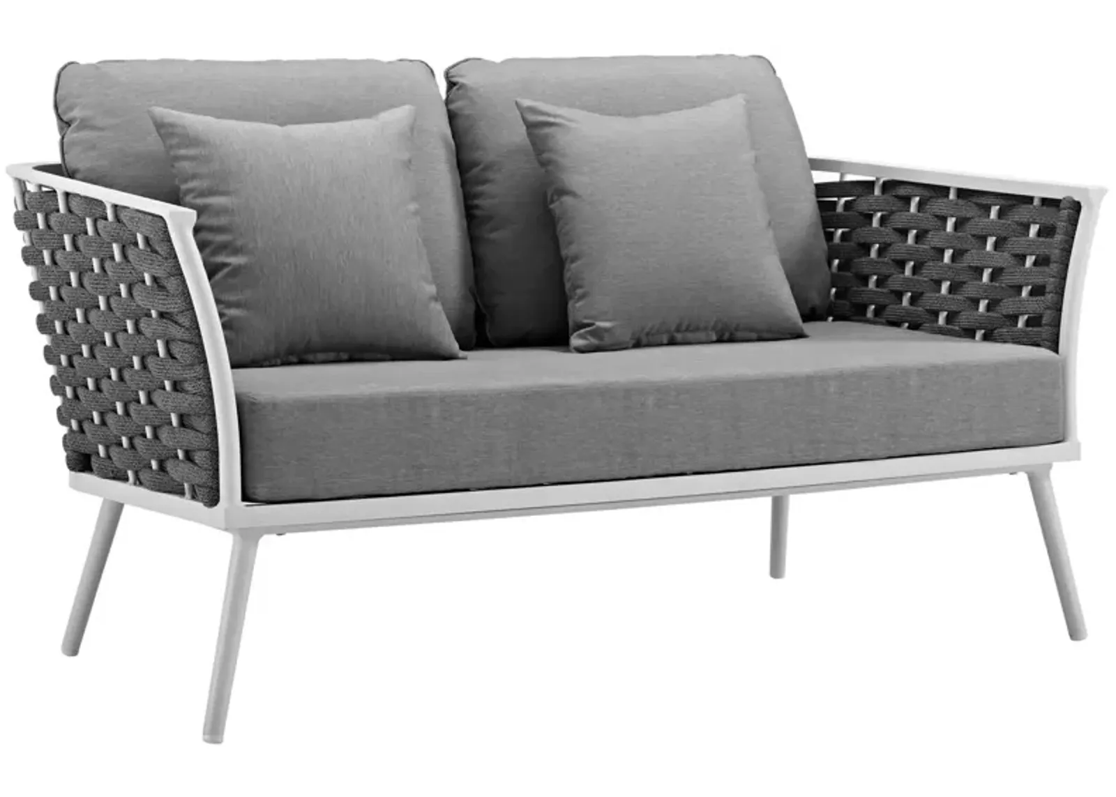 Modway - Stance Outdoor Patio Aluminum Loveseat