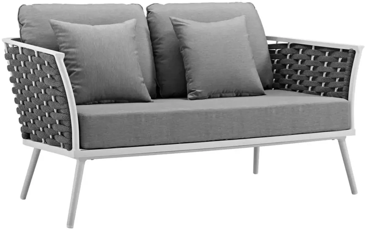 Modway - Stance Outdoor Patio Aluminum Loveseat