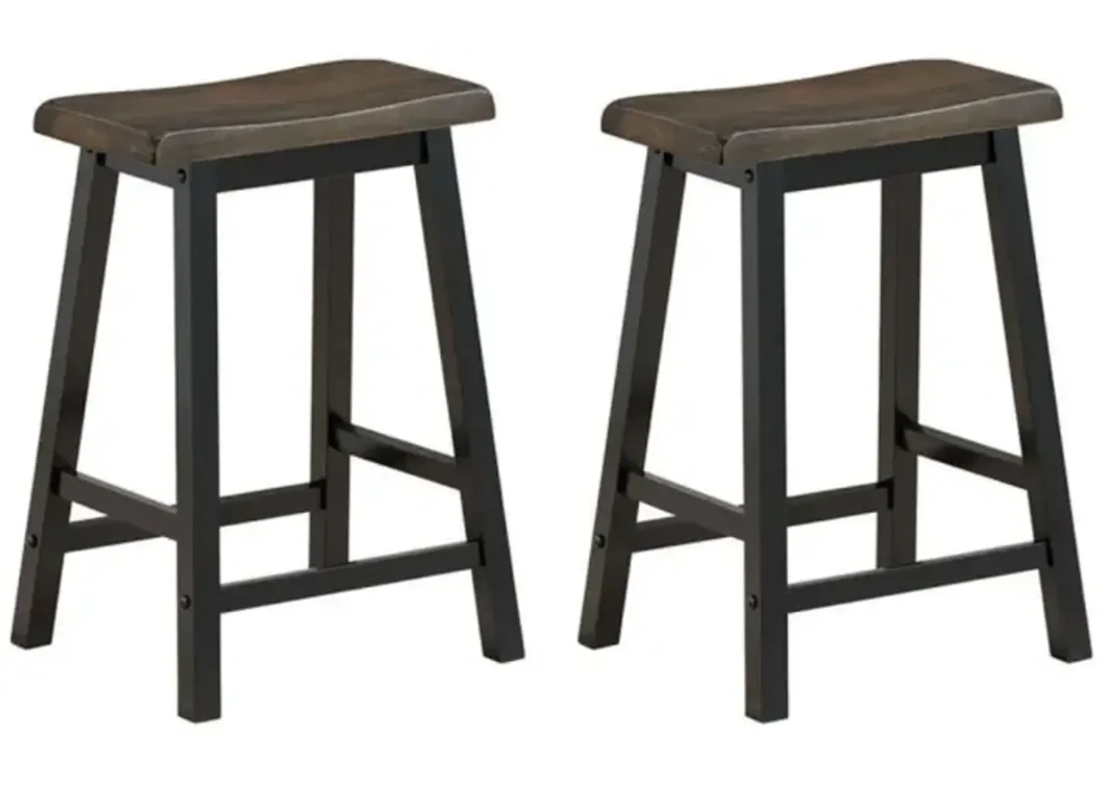 Hivvago 24 Inch Height Set of 2 Home Kitchen Dining Room Bar Stools