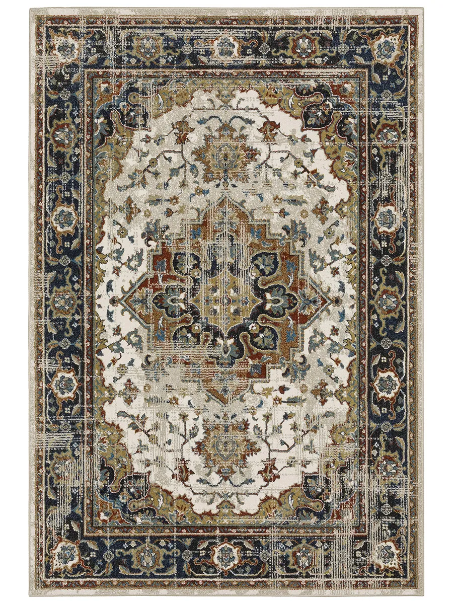 Venice 7'10" x 10' Beige Rug