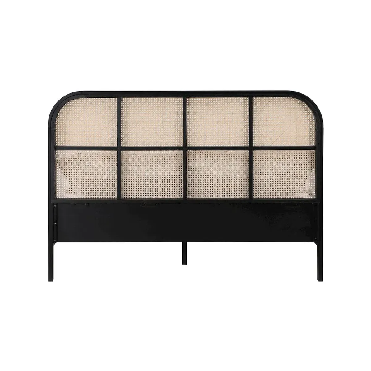 Meridian Furniture Siena Black Ash Wood King Bed
