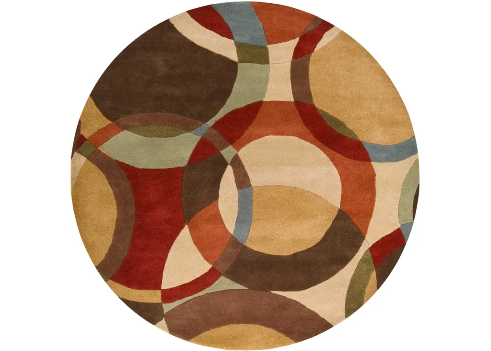 Forum FM-7210 6' Round Beige Rug