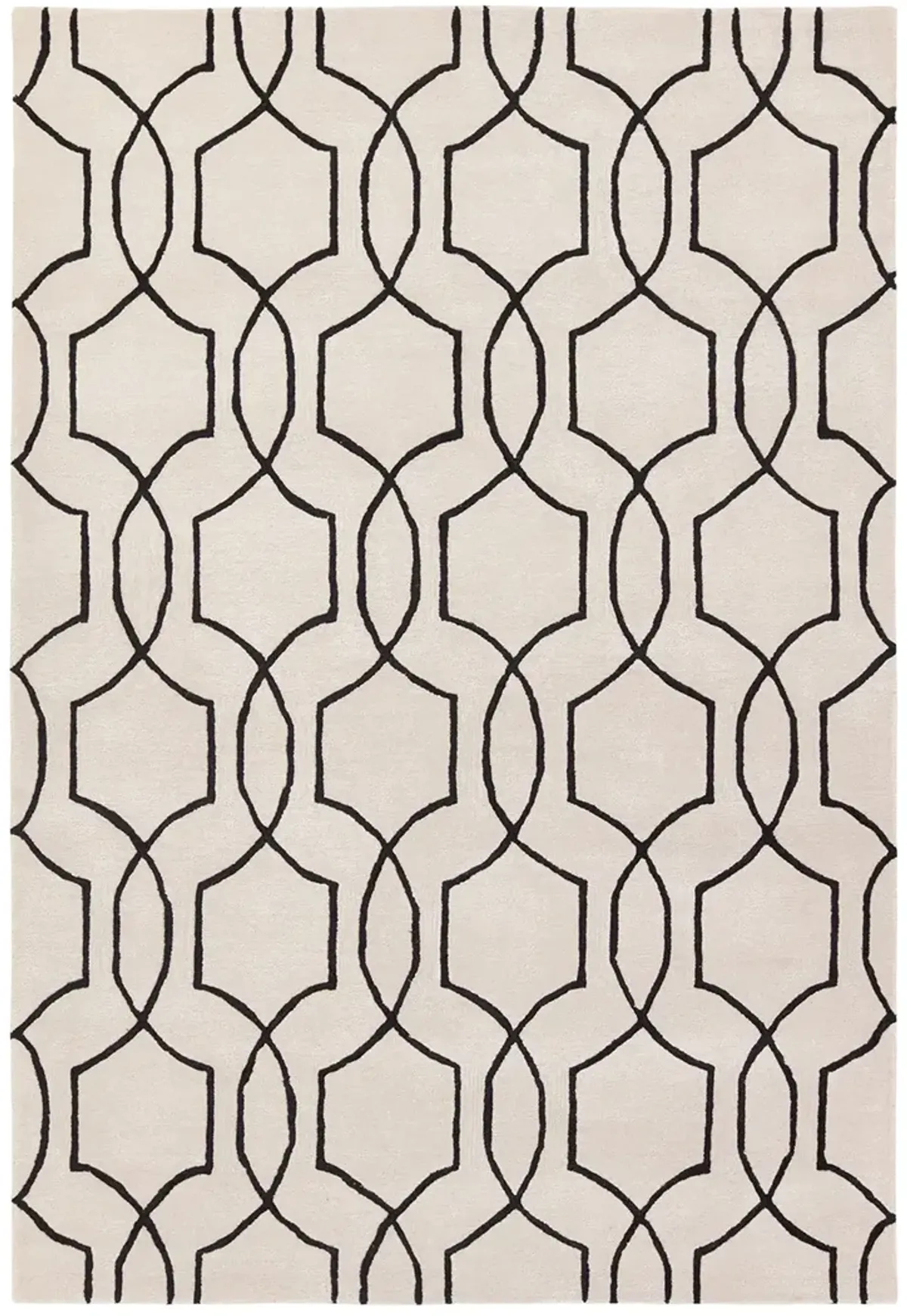 City Arae White 10' x 14' Rug