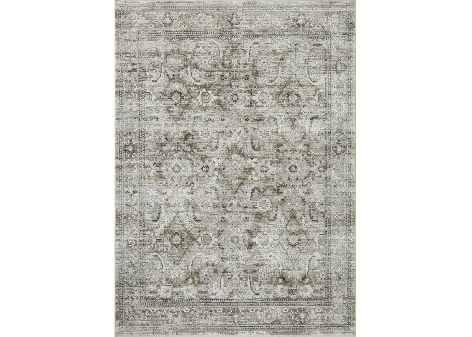 Bonney BNY02 Moss/Stone 5'3" x 7'6" Rug